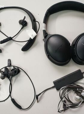 bose耳机维修qc30qc35 45降噪qc20博士SoundSportfree脱胶杂音换头梁壳电池杂音没声