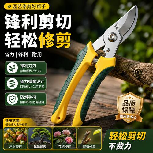 强力粗枝剪树枝专用剪子园林修枝特快SK5园艺剪不锈钢省力修枝剪