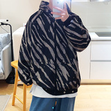 WS05宽松中性风大码港风ins连帽开衫卫衣外套男P6888杏色，女装短外套，电商A066