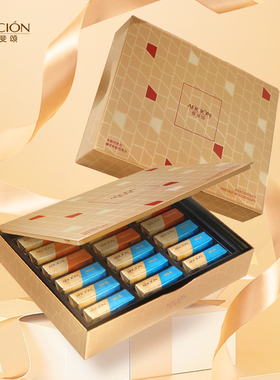 歌斐颂巧克力礼盒装送女友男友闺蜜送礼铁艺圣诞节日生日礼物顺丰