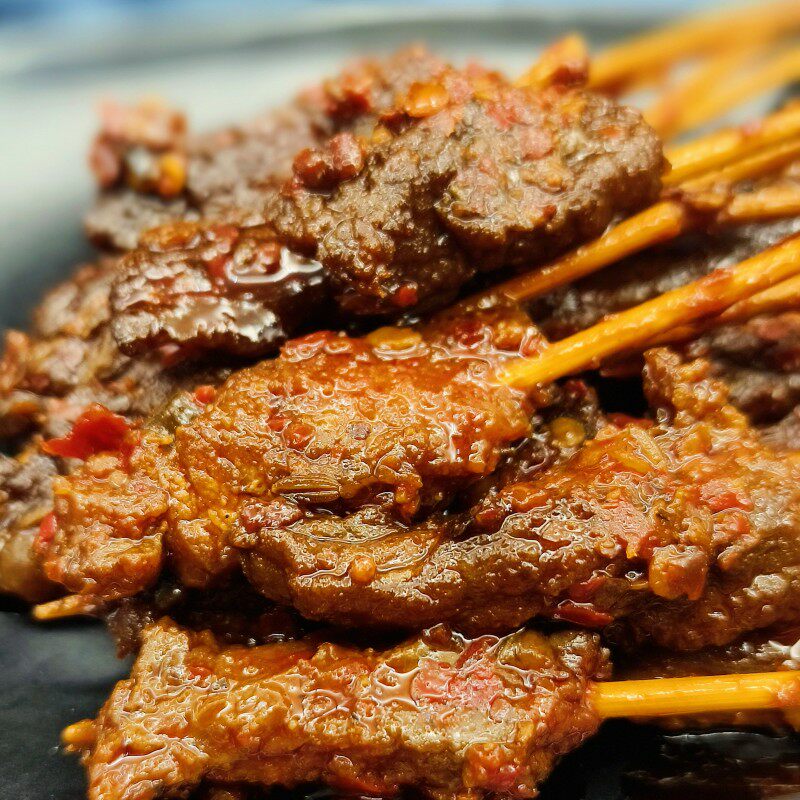 湖南浏阳特产牙签牛肉95克袋装微辣即食小吃湖南特产休闲零食卤味