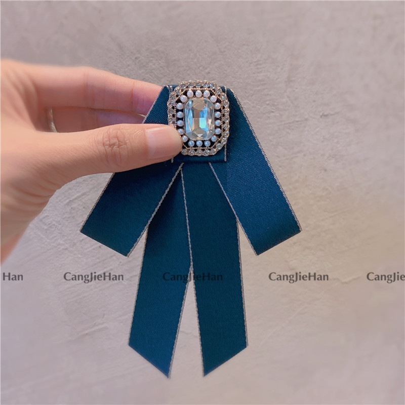 男女英伦学院风制服领花毕业蝴蝶结配饰韩版职业银行新郎衬衫领结