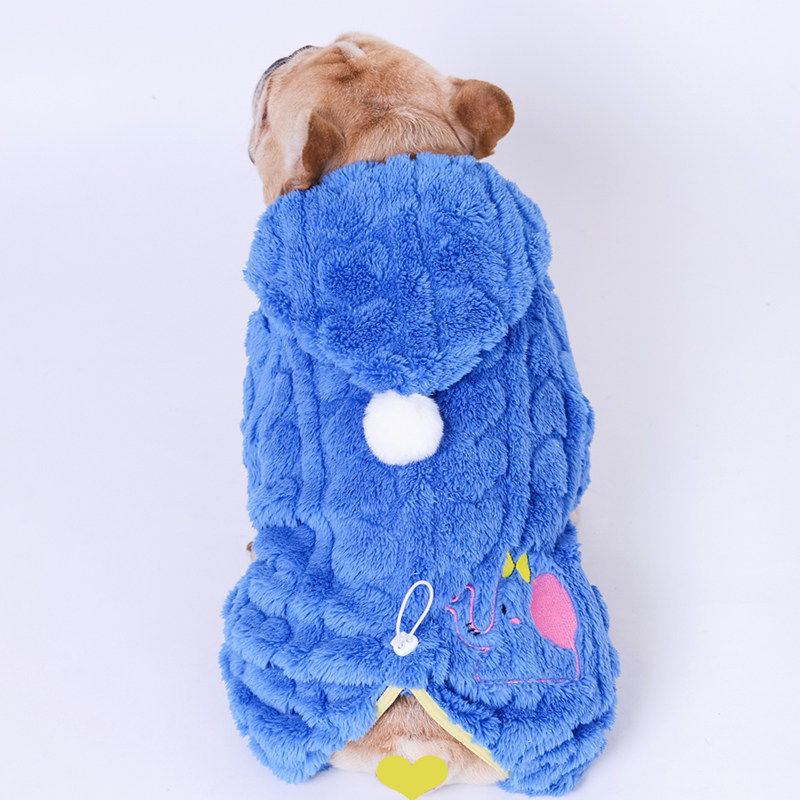 TIGERDOG小狗法斗巴哥狗狗连帽加绒保暖加厚秋冬宠物衣服四脚衣,宠物/宠物食品及用品,狗宠物服装/雨衣,淘宝优惠券,粉丝福利购,淘宝优惠卷