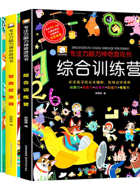 儿童智力启蒙训练游戏书全套