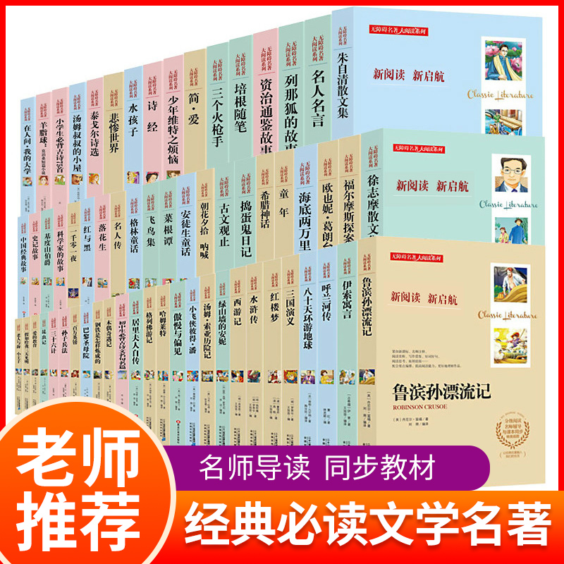 湘行散记童年在人间我的大学高尔基无障碍阅读初中生课外书必读老师适合小学生看的课外阅读书籍经典名著小说三四五六年级文学推荐 书籍/杂志/报纸 儿童文学 原图主图