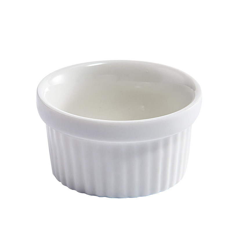 西餐厅薯条篮点心篮酱料杯 番茄酱酱料容器条点心陶瓷杯酱汁碗