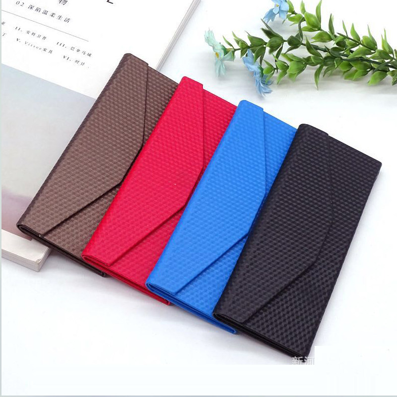 厂家直销 高档立体格折叠手工眼镜盒定制 折叠太阳镜盒定做logo