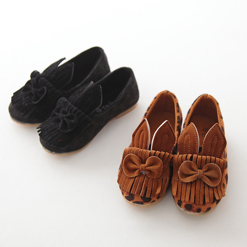 Chaussures enfants en suède ronde pour printemps - semelle tendon - Ref 1027422 Image 1