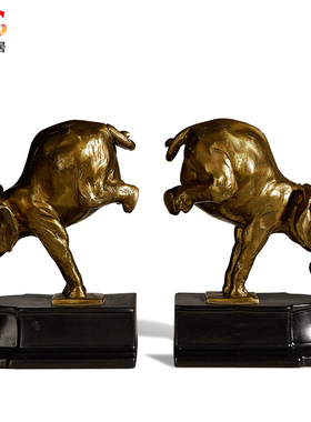 蒂高美居小象书房办公室桌面摆件