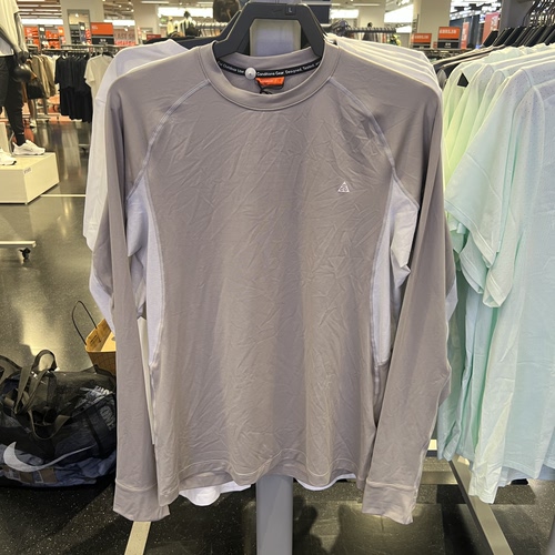 Nike耐克男子ACG户外休闲运动速干排汗透气圆领长袖T恤IO0233-009