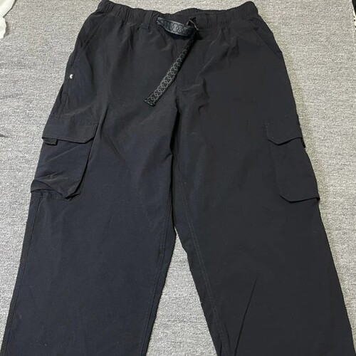 耐克SB男裤春季梭织透气宽松直筒运动长裤多口袋工装裤FV7348-010