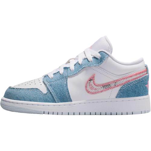 Jordan Air Jordan 1 防滑耐磨 低帮 儿童篮球鞋 HQ2001-400