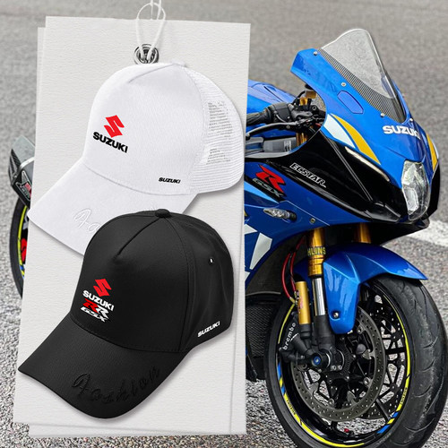 铃木suzuki摩托车sbk赛车棒球帽