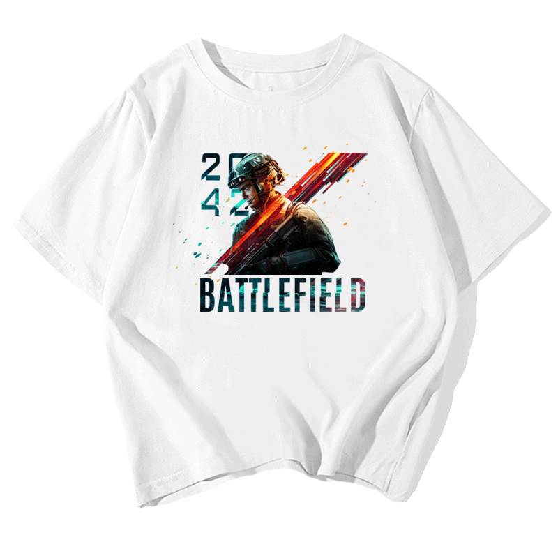 BF短袖t恤衫男女纯棉半截袖周边