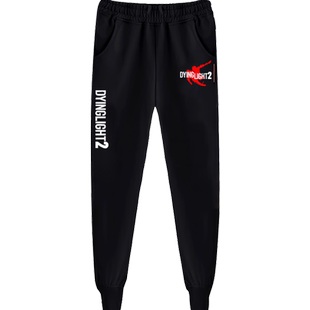 消逝的光芒2丧尸僵尸行尸走肉游戏周边小脚卫裤男纯棉休闲长裤子