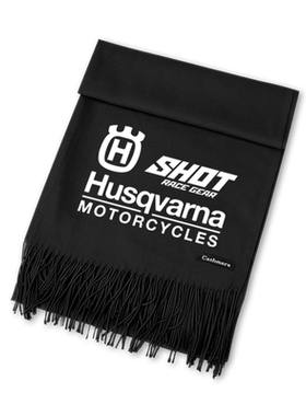 胡斯瓦纳Husqvarna仿羊绒围巾