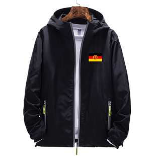 东德意志民主德国人民军社会主义纪念连帽夹克男女外套帽衫上衣服