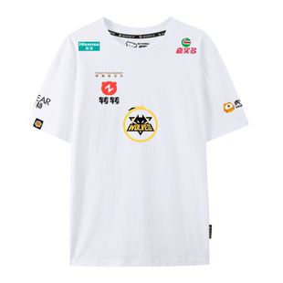 重庆狼队战队队服KPL归期同款王者比赛服短袖t恤衫男女纯棉半袖体