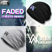 艾伦沃克fade外套DJ音乐季 Alan Walker包头保暖帽子男女套头棉帽