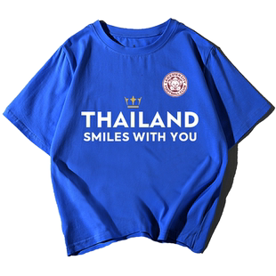 莱斯特城狐狸城蓝狐瓦尔迪9号足球迷队服短袖t恤衫男女半袖球衣服