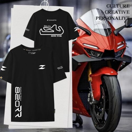 张雪机车820RR摩托车骑行服T恤