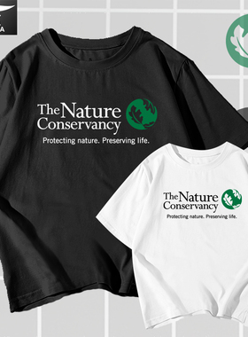 大自然保护协会The Nature Conservancy环保短袖t恤男女半袖衣服