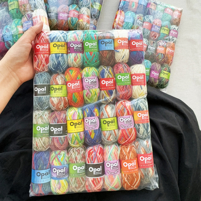 Opalmini小团袜子线