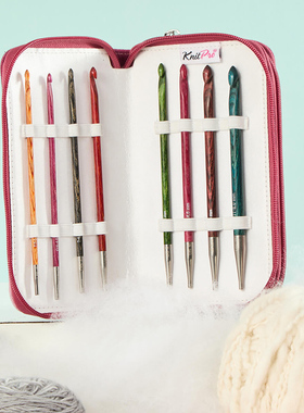 KnitPro  dreamz阿富汗可拆钩针 单头钩针 套装 钩织 新手
