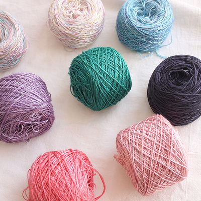 盛莲绢丝线silk8中粗线