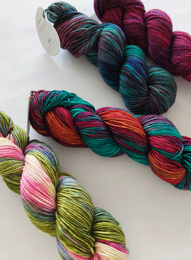 knitpro Symfonie 手染线 Viva 进口美利奴羊毛线100克一团