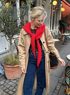 苏菲小兜帽 围巾帽子一体设计师新款羊毛线peer gynt 编织材料包