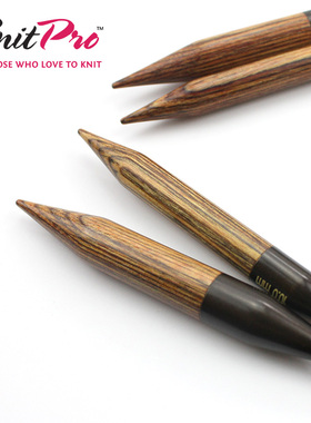 Knitpro Ginger 进口木质  60cm 80cm环形针毛衣开衫披肩针