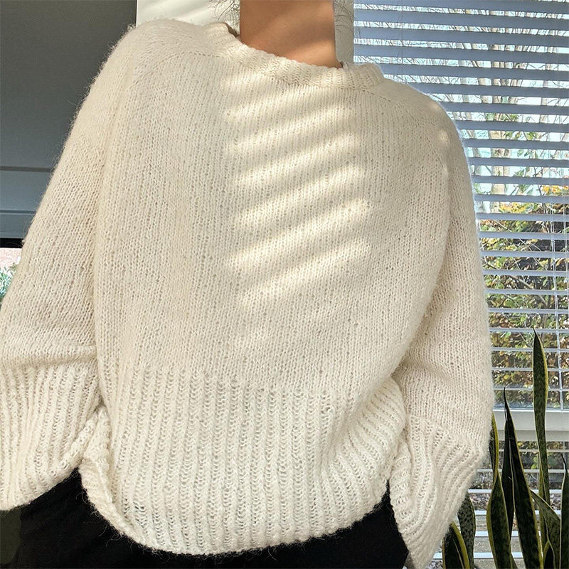 sandnes羊驼绒秋冬毛衣