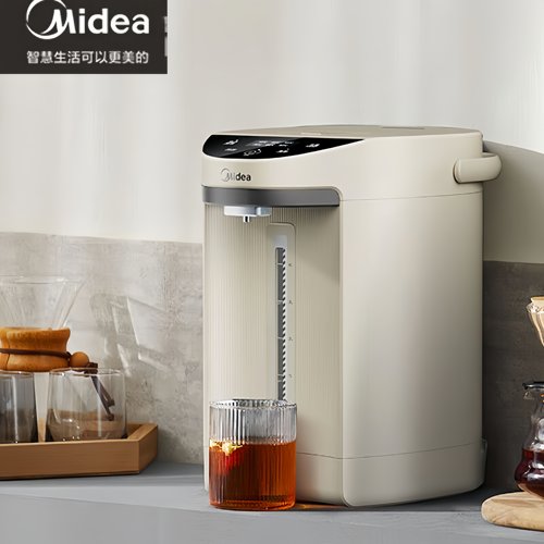 美的电热水瓶家用5升容量电水壶