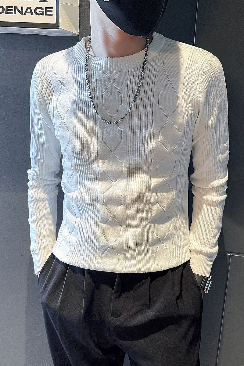 6618-特P59秋冬季毛衣男长袖针织衫百搭内搭冬装针织衫-1控89,男装针织衫/毛衣,电商D319