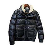 6400-P168新款男士棉衣短款毛领加厚冬季时尚帅气潮牌外套-1，男装棉衣，电商D319