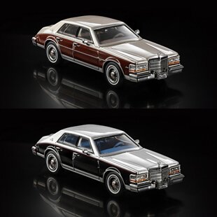 拓客诗1/64Cadillac Seville1985合金车复古仿真汽车模型收藏摆件