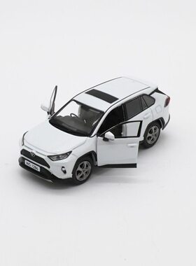 SG164丰田荣放RAV4合金车模型