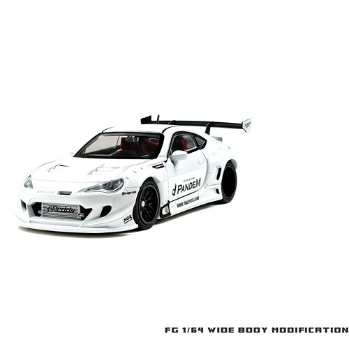 FG双开门1：64斯巴鲁BRZ合金模型