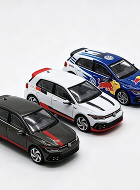 SG1/64大众高尔夫红牛拉力赛车模