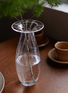 收集时光 Camus say Galaxias高颈大小花瓶 水晶玻璃手工吹制花瓶