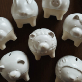 儿童小动物存钱罐 煤气罐罐开大会 家居摆件 超可爱 收集时光