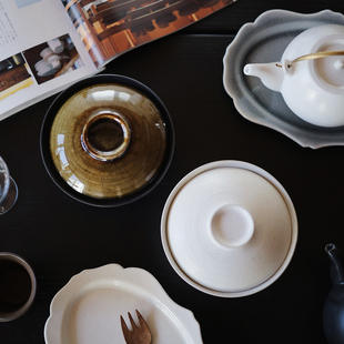 盖浇饭碗 收集时光 大盖碗日式 say带盖丼饭碗 鳗鱼牛肉饭碗 Camus