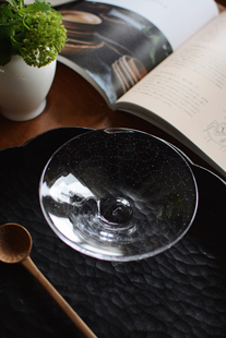 人工水晶 say游丝玻璃收底碗 吹制玻璃小碗 Camus 收集时光