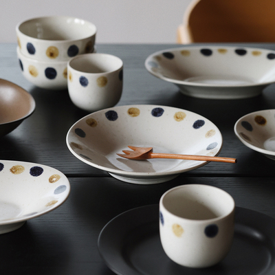 收集时光 Camus say 雨露集系列 汤盘 椭圆盘 手握杯 小碟 米饭碗