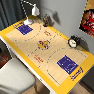 男生桌垫书桌电脑鼠标垫餐桌垫学生送礼宿舍NBA篮球