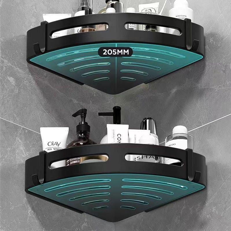 免打孔浴室三角架卫生间洗漱台壁挂角架置物架厕所洗手间厨房收纳