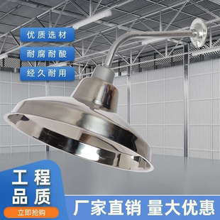 墙壁路灯复古庭院 不锈钢户外防水灯罩马路弯杆灯大门口门头灯老式