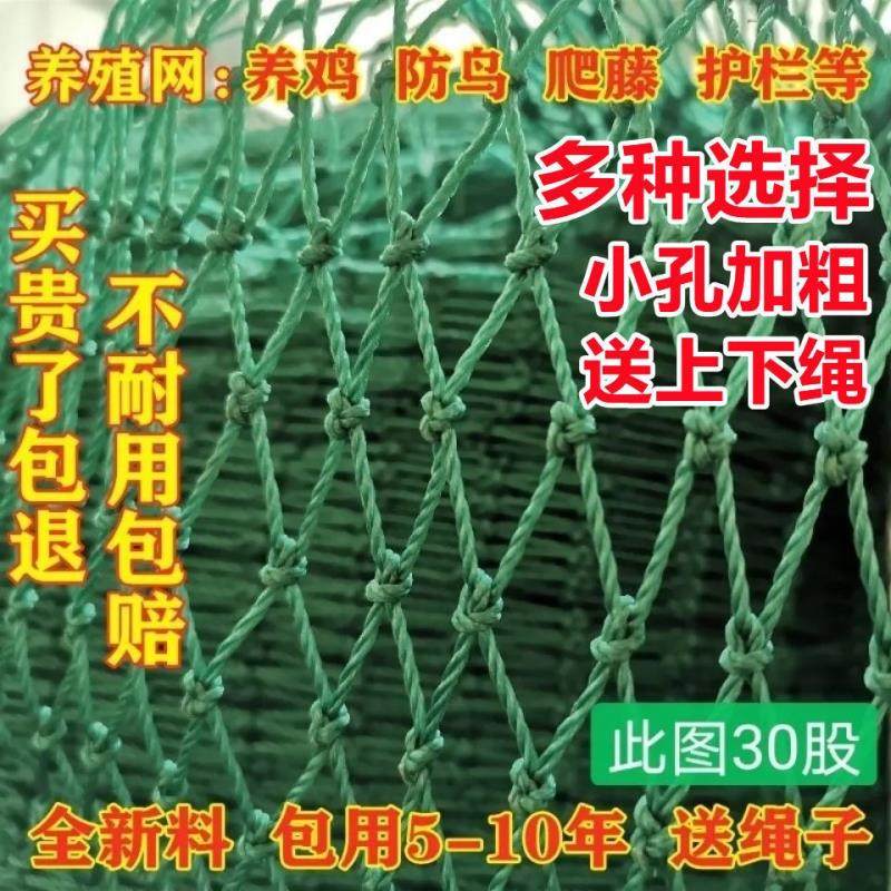 多规格养鸡网尼龙网拦鸡围网菜园围边家禽防护养殖防飞防鸟网批发,居家日用,园艺刀剪,淘宝优惠券,粉丝福利购,淘宝优惠卷