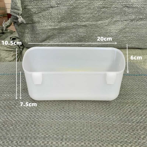 鸽子食槽料盒信鸽喂食器鸽子笼用品用具赛鸽料斗种鸽食槽喂粮食器